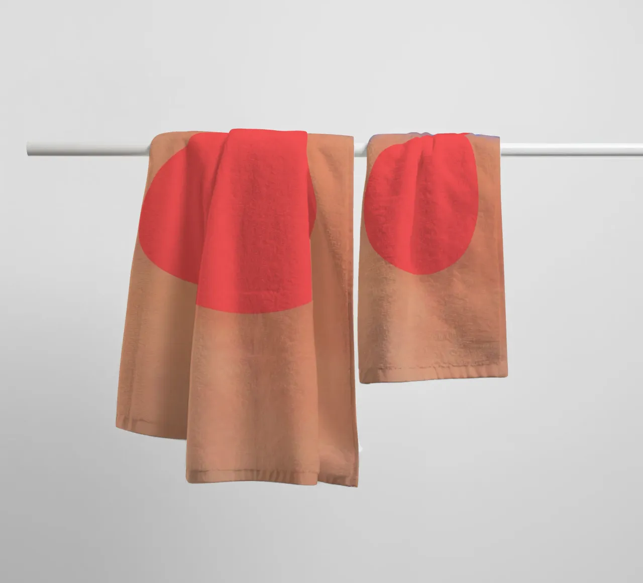 Abstract Art | Poster | Digital Art | Print | Minimal toalla de baño de PrintCessStudio