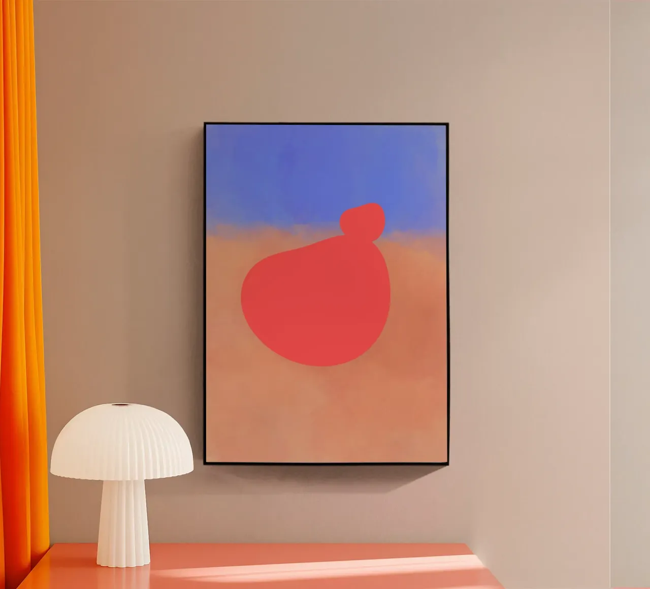 Abstract Art | Poster | Digital Art | Print | Minimal metacrilato de PrintCessStudio