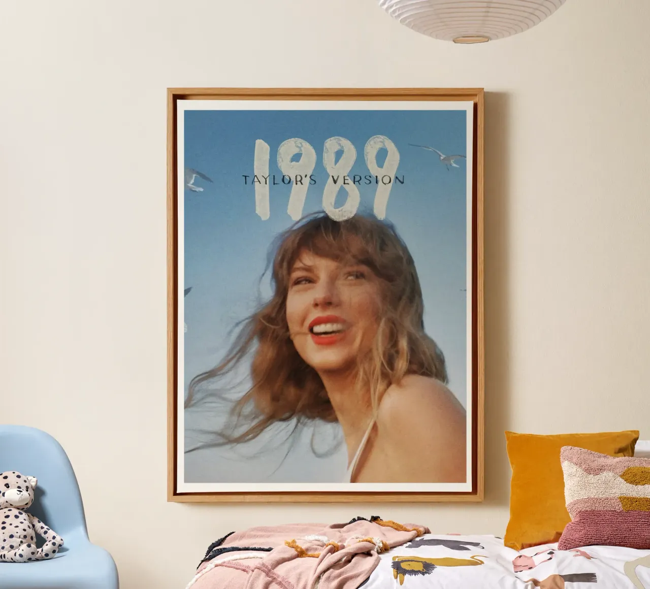 Best Taylor's Version 1989 Taylor Swift canvas with Floater frame by ramdakjagualma