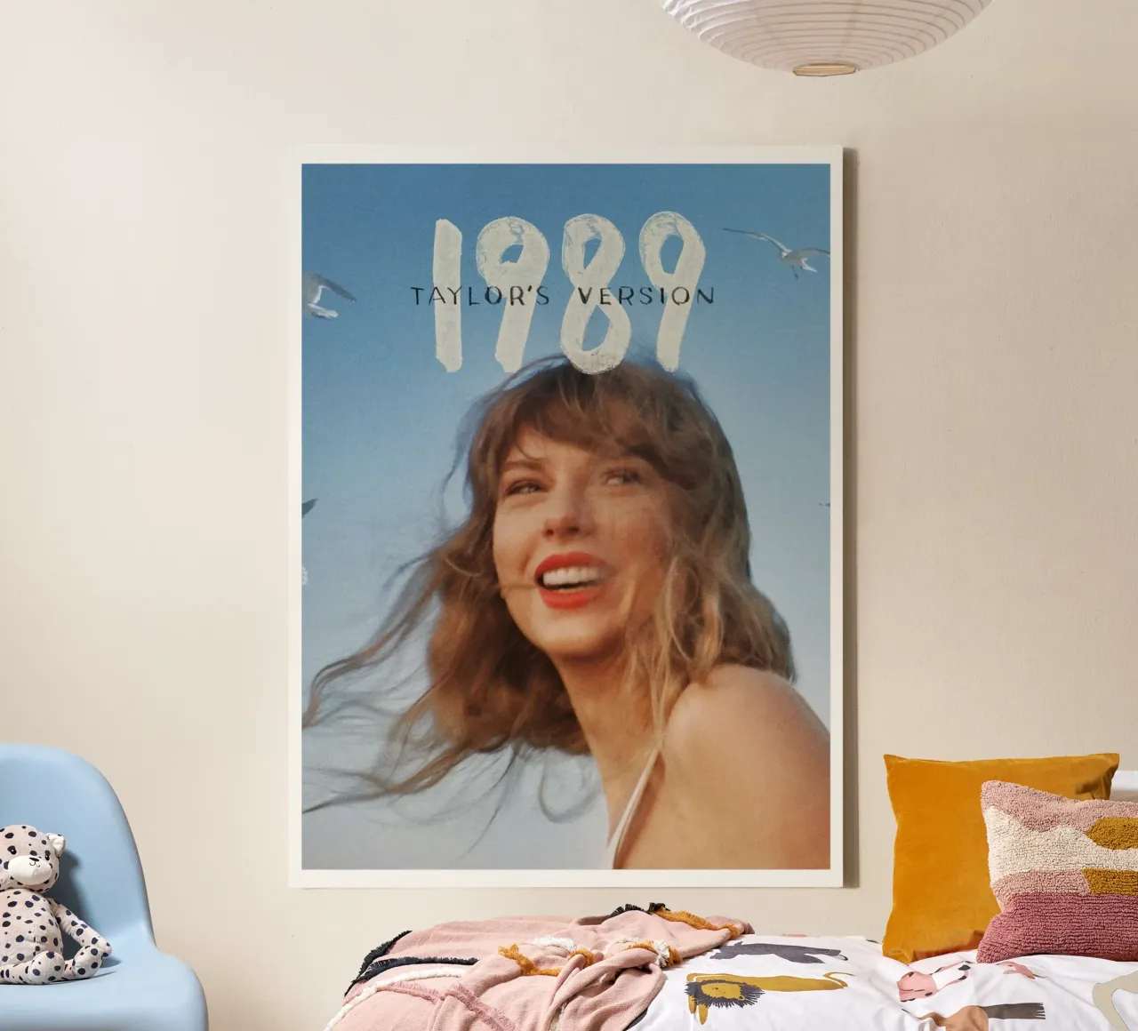 Best Taylor's Version 1989 Taylor Swift canvas with Floater frame by ramdakjagualma