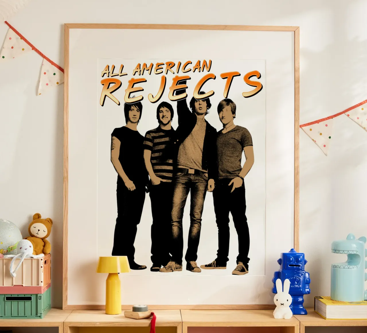 La banda de rock All American Rejects poster de itzmyui