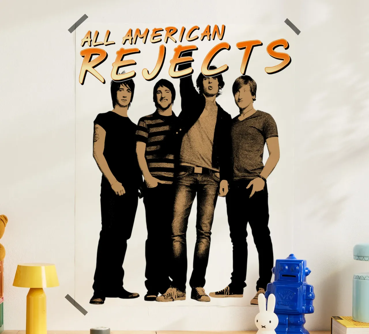 La banda de rock All American Rejects poster de itzmyui