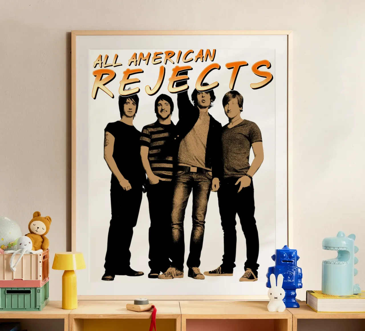 La banda de rock All American Rejects poster de itzmyui