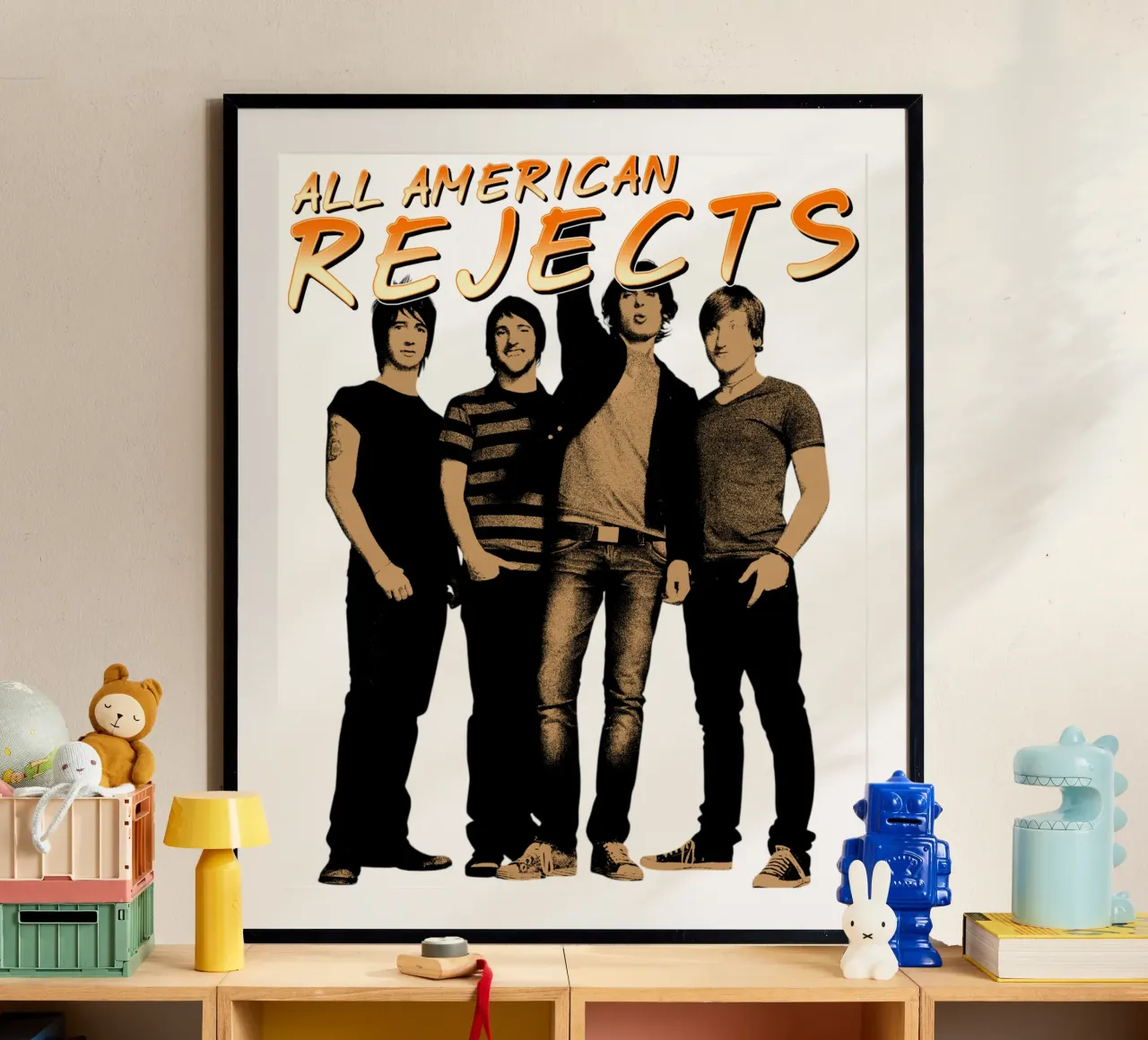 La banda de rock All American Rejects poster de itzmyui