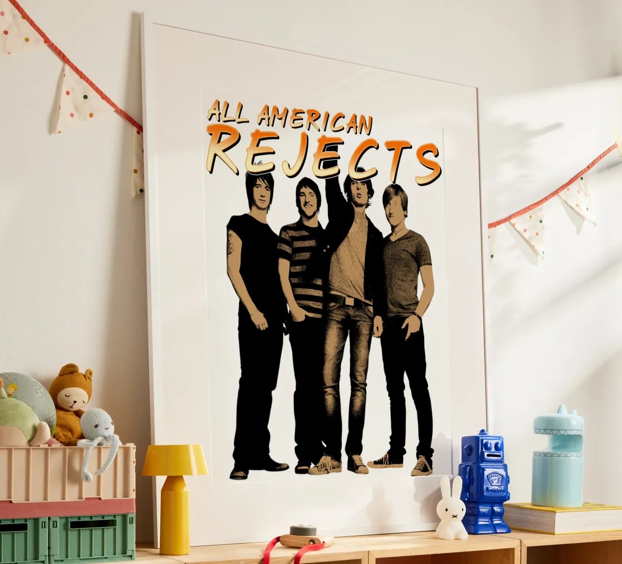 La banda de rock All American Rejects poster de itzmyui