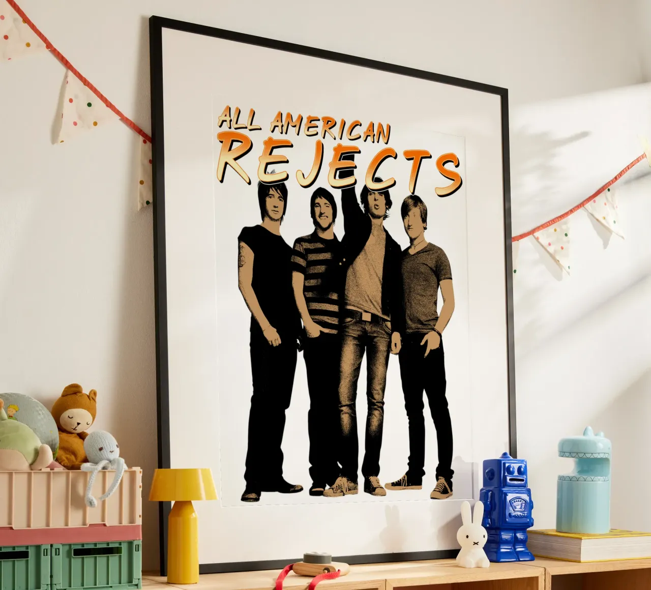 La banda de rock All American Rejects poster de itzmyui