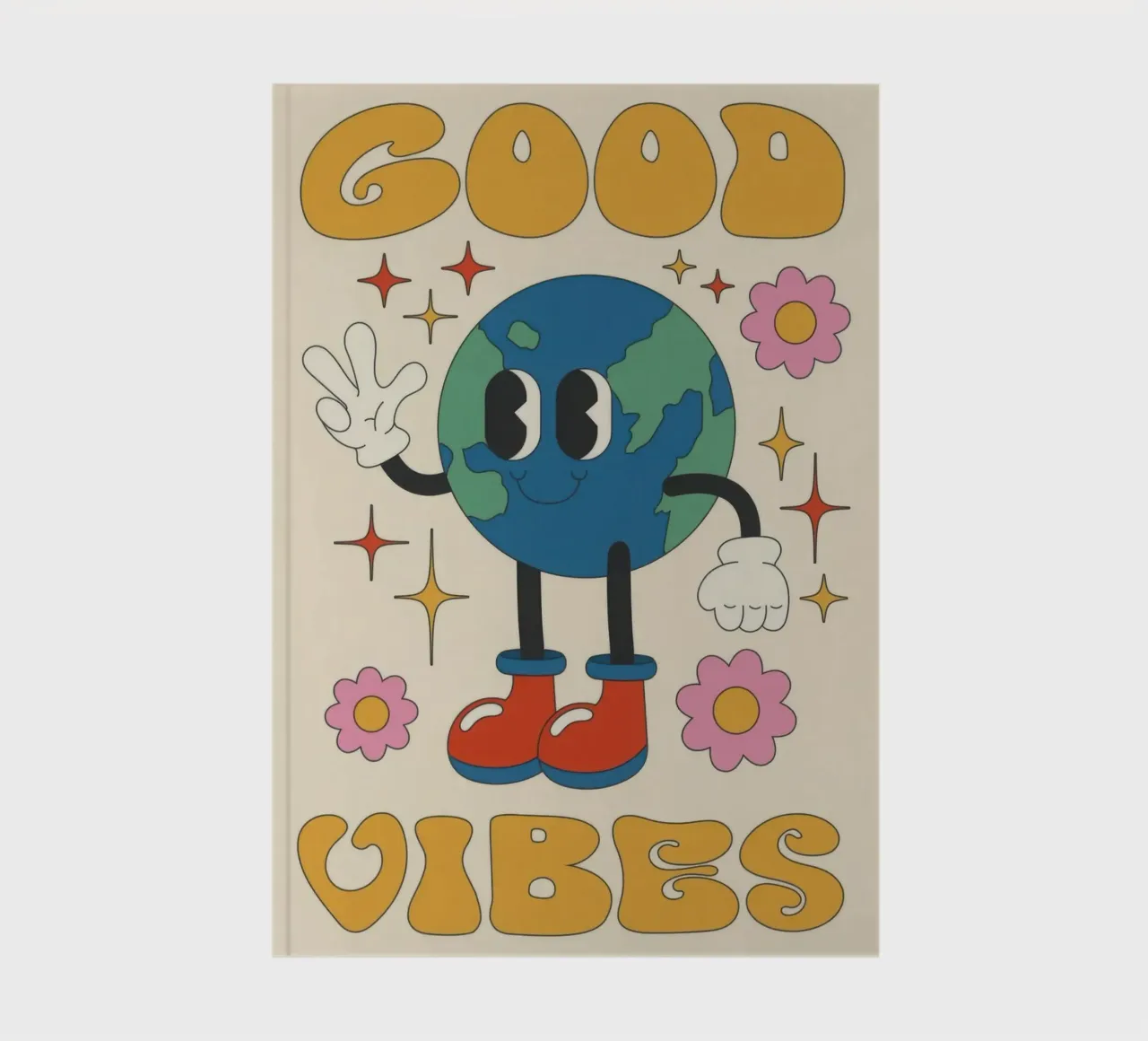 Good Vibes Planet notebook by Panait Ivascu