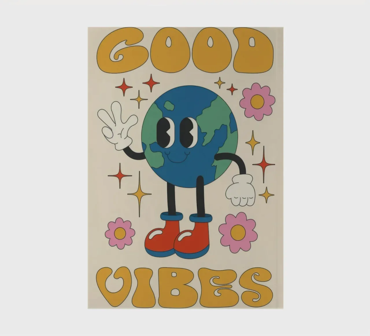 Good Vibes Planet notebook by Panait Ivascu