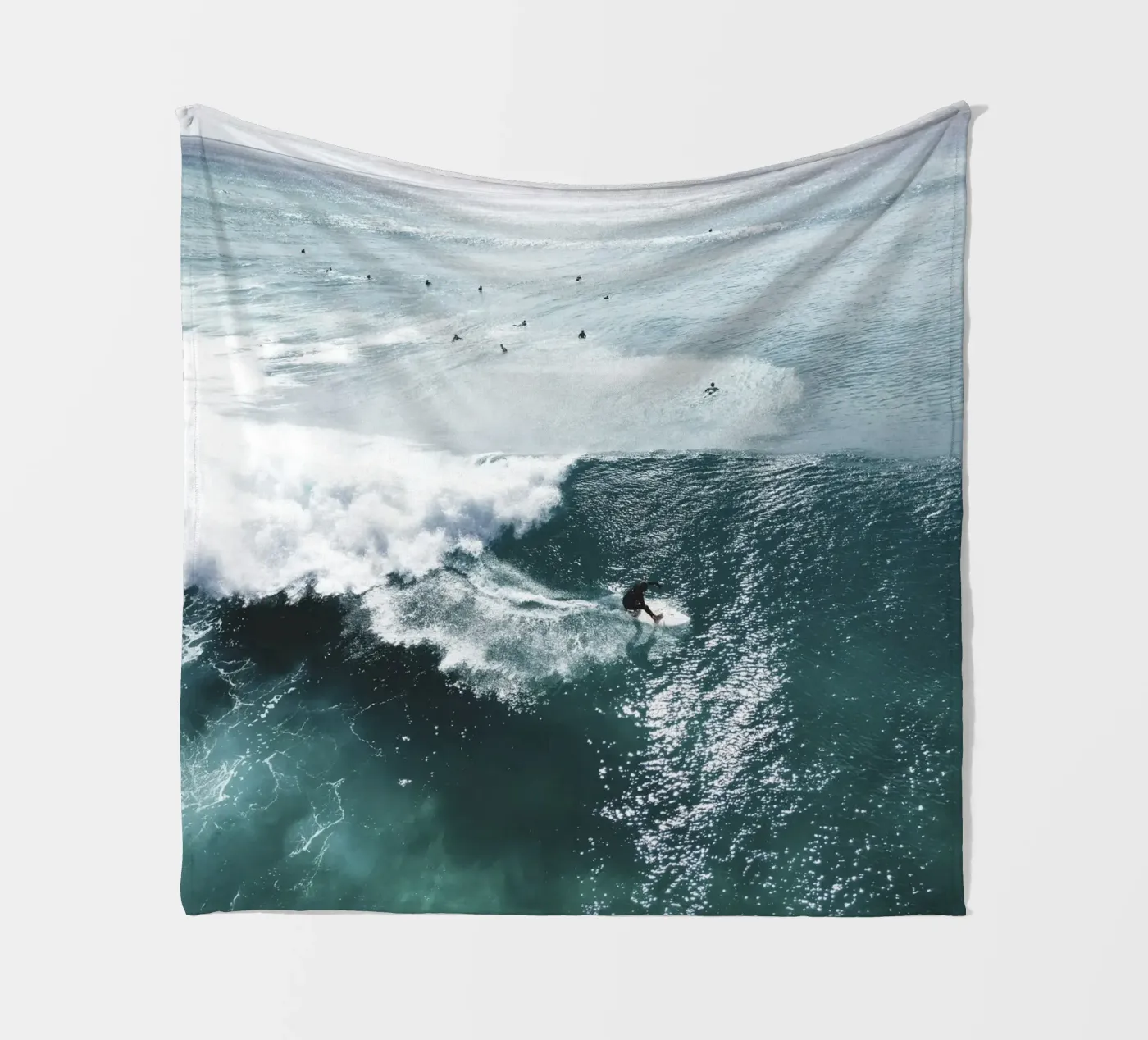 Surfer Fleecedecke von Earthly Visions
