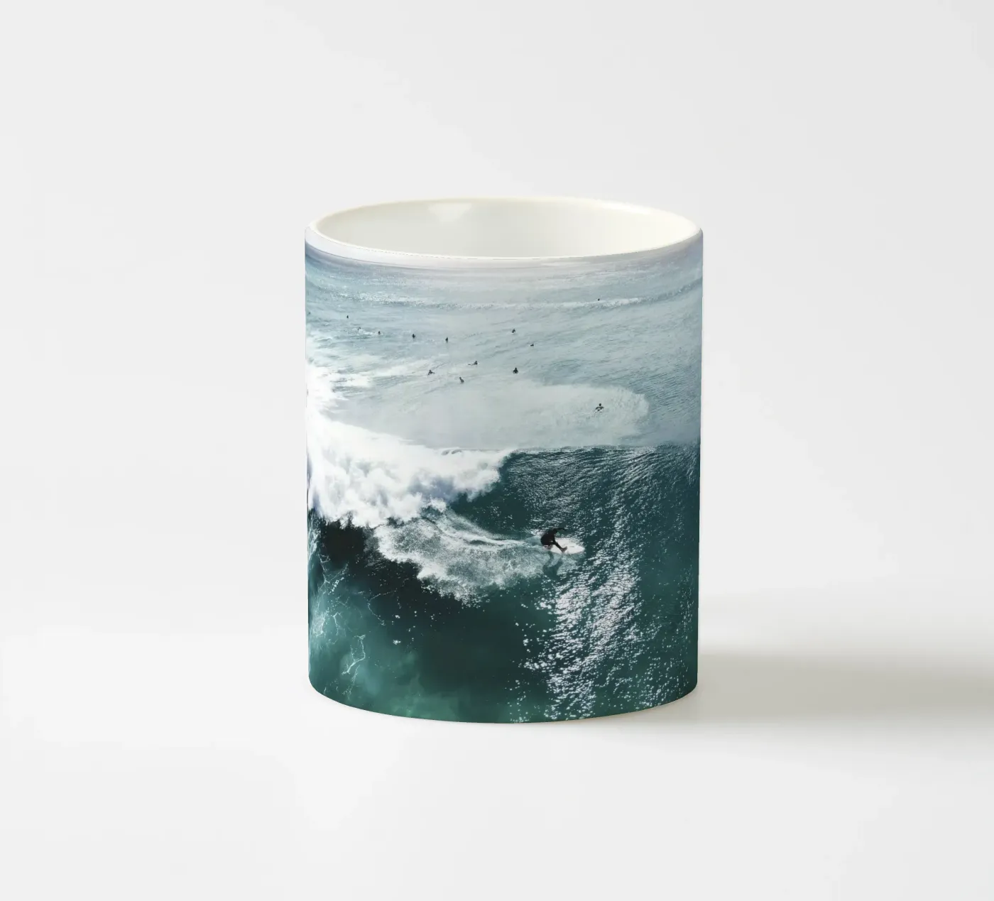 surfer ceramic mug by Earthly Visions
