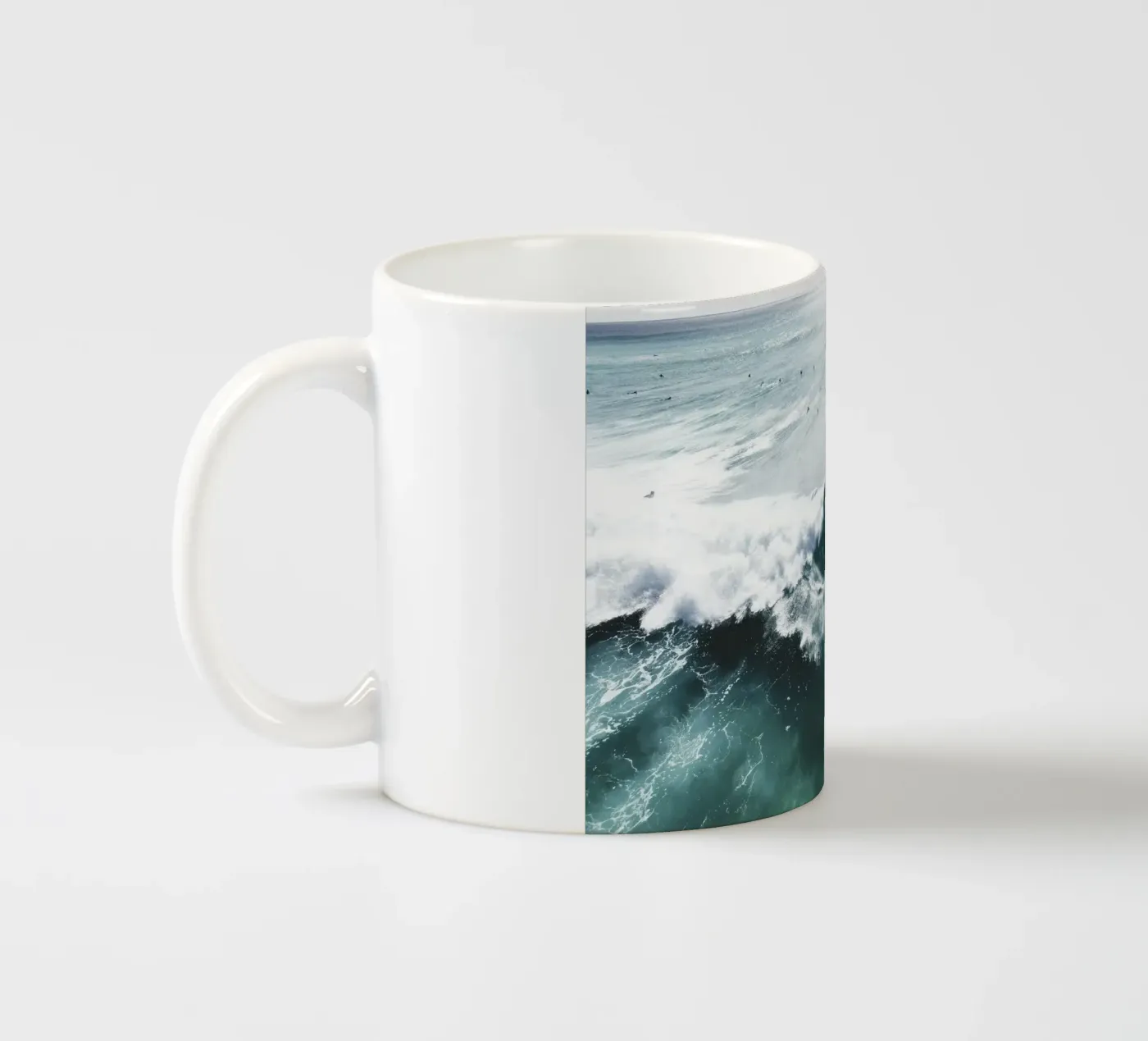 surfer ceramic mug by Earthly Visions