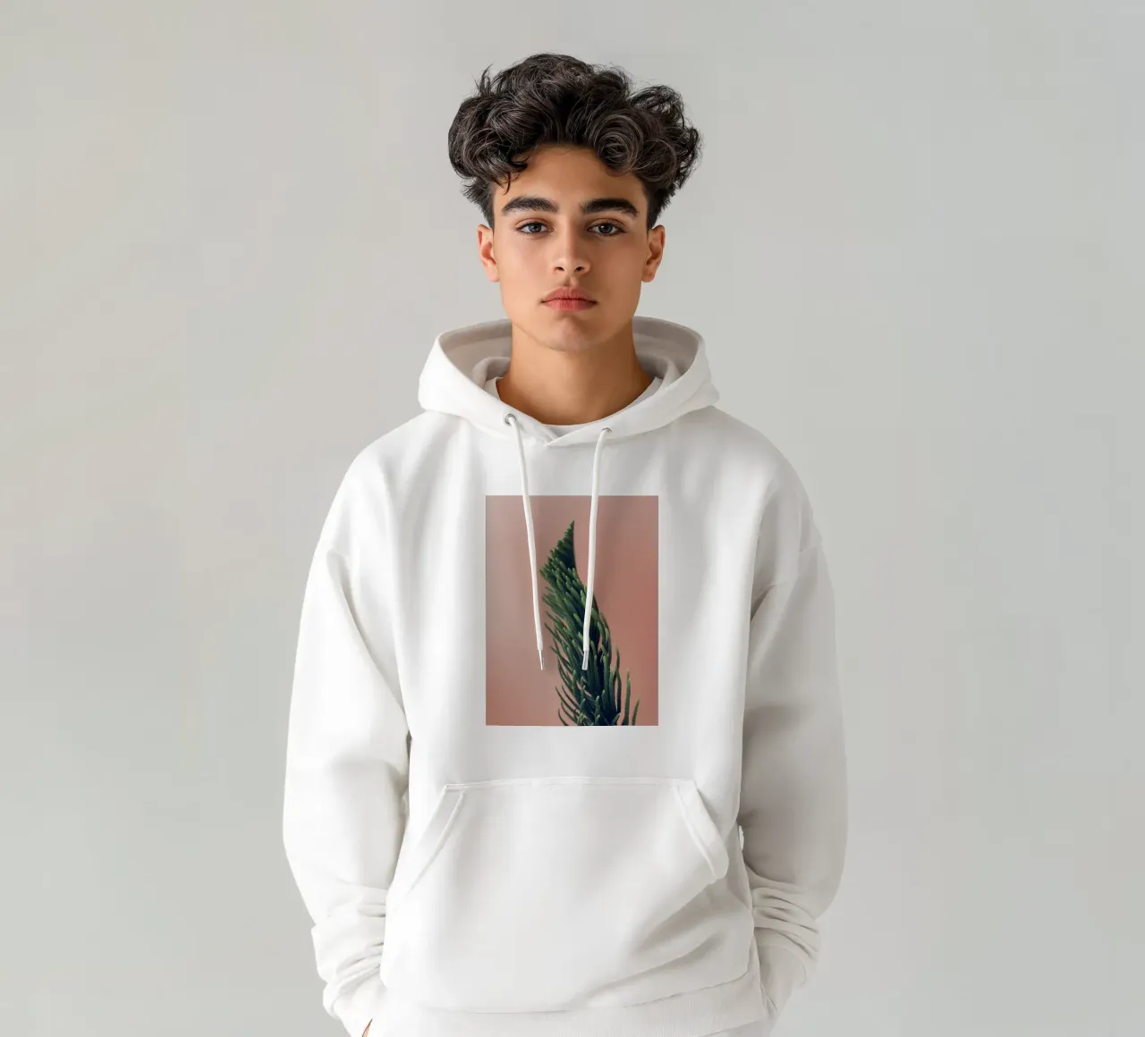albero felpa con cappuccio da Earthly Visions