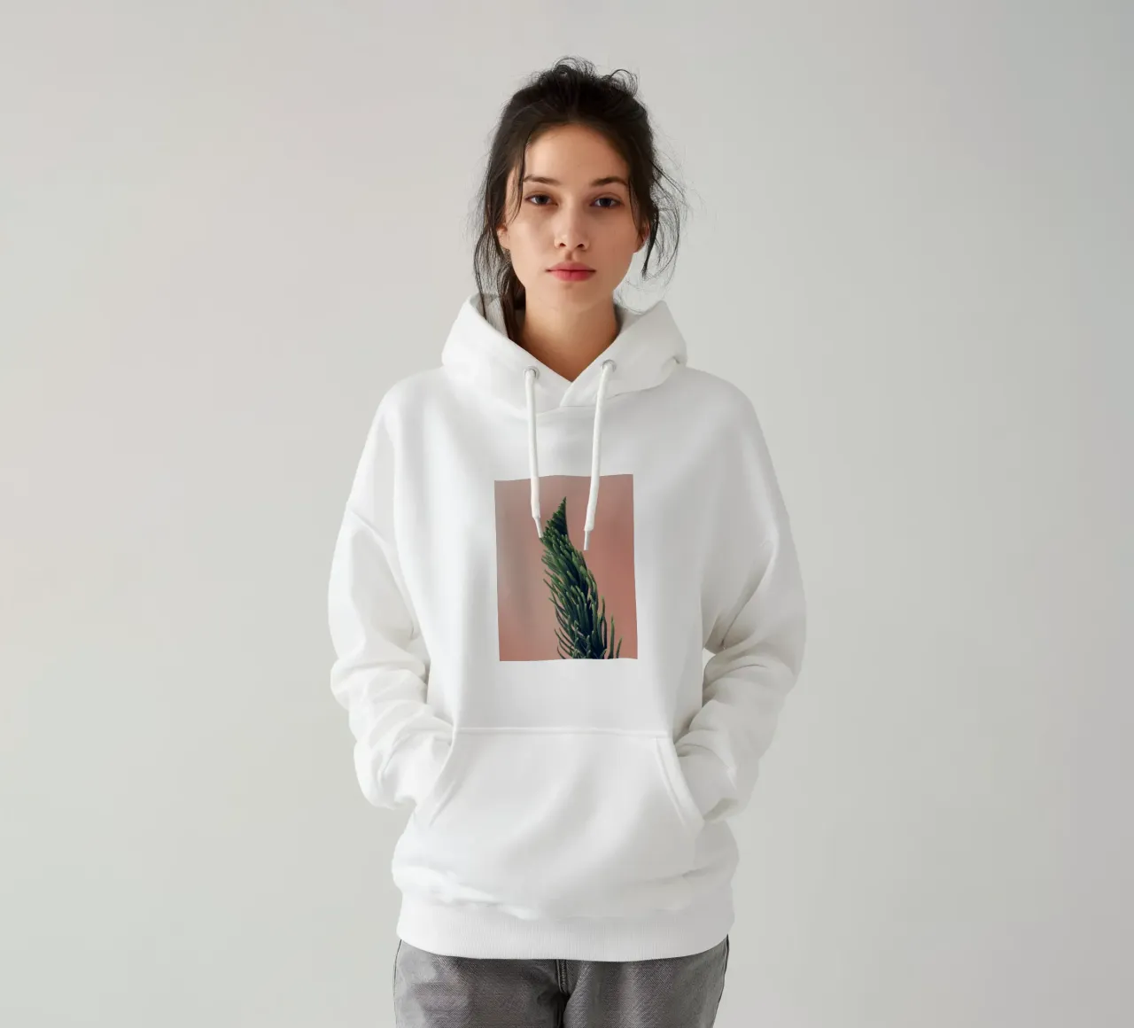 albero felpa con cappuccio da Earthly Visions