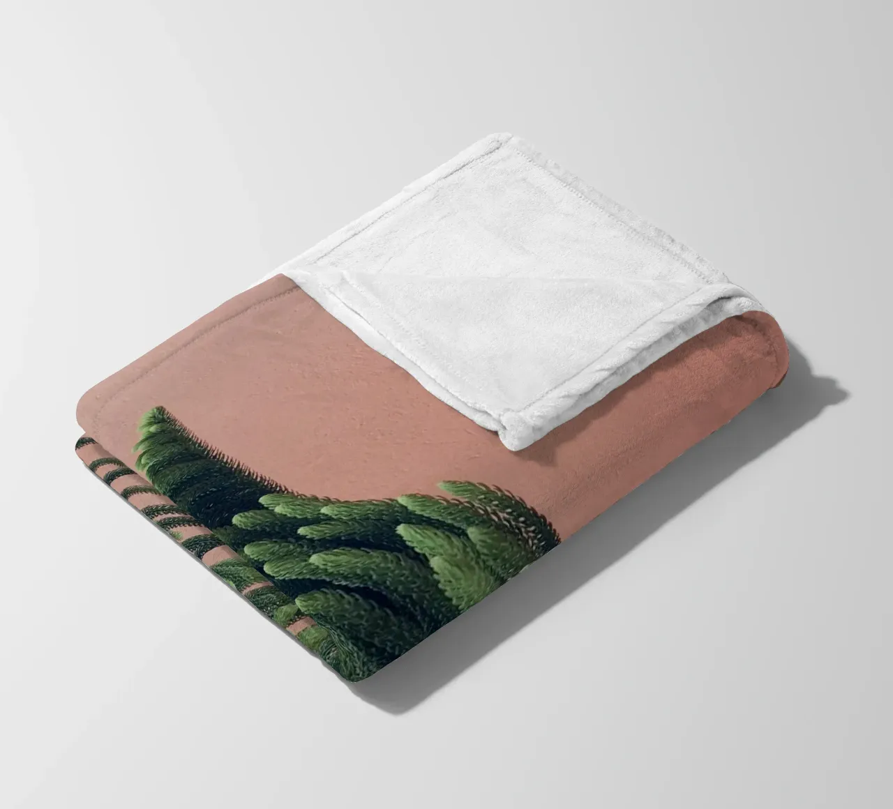 tree plaid polaire de Earthly Visions