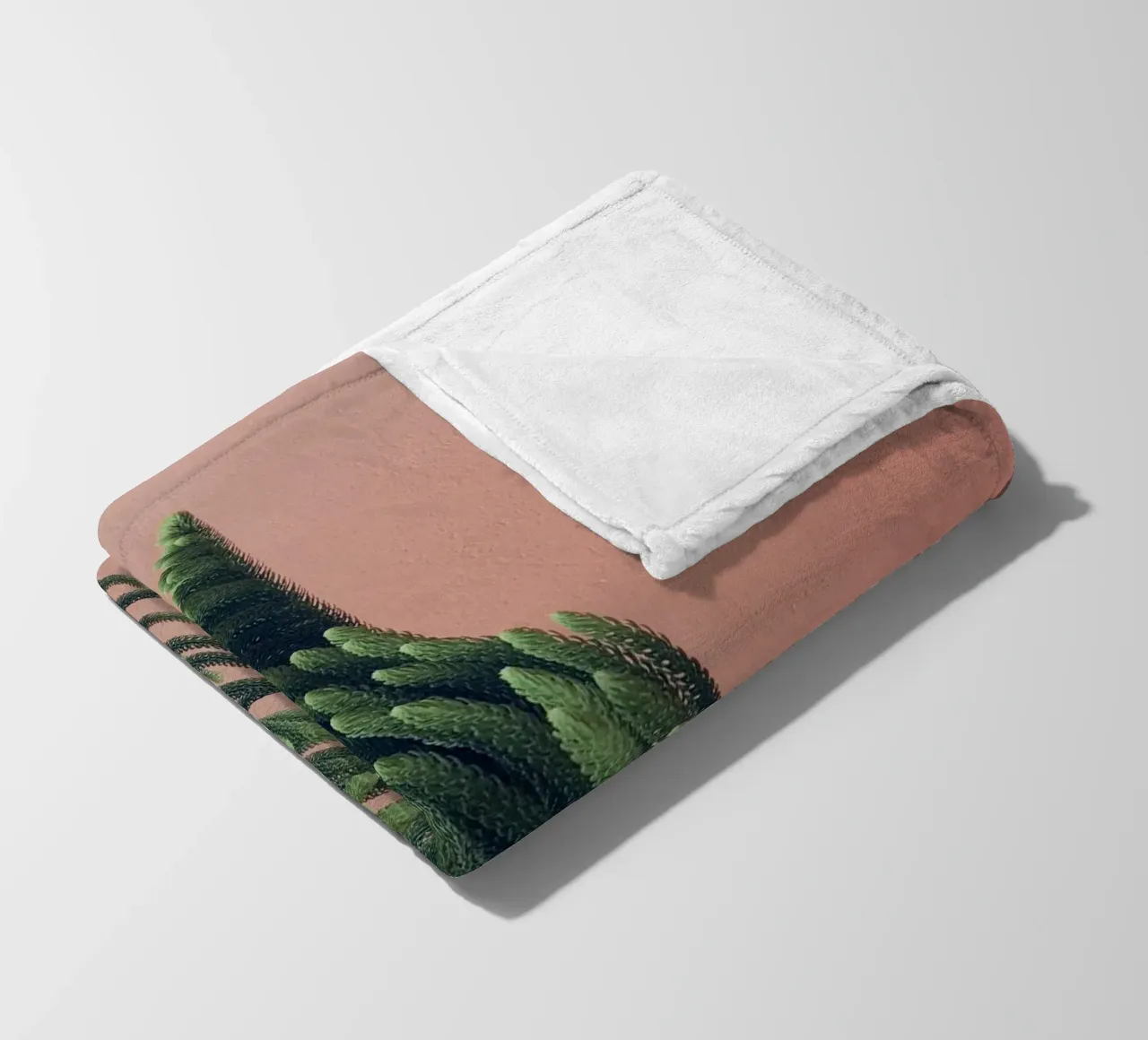 tree plaid polaire de Earthly Visions