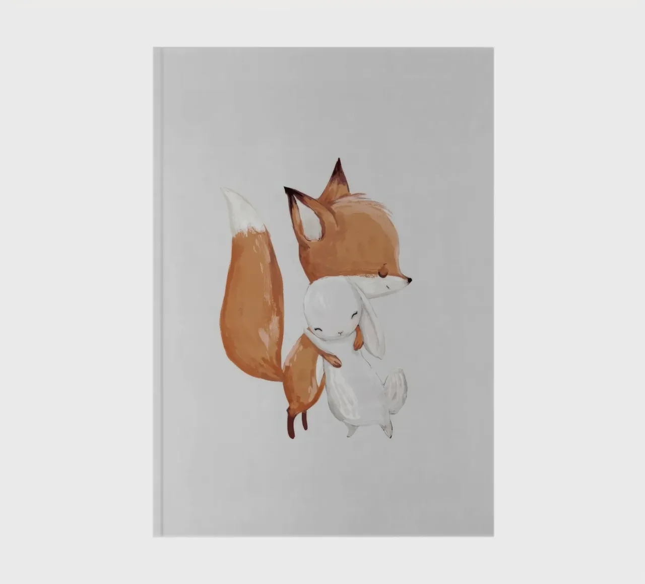 Fox and Rabbit notebook by Panait Ivascu