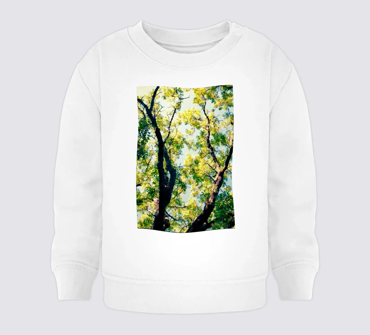 albero alto con foglie gialle felpa neonato da Earthly Visions