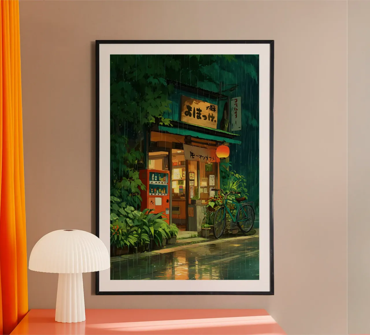 anime cafè poster da ekssign