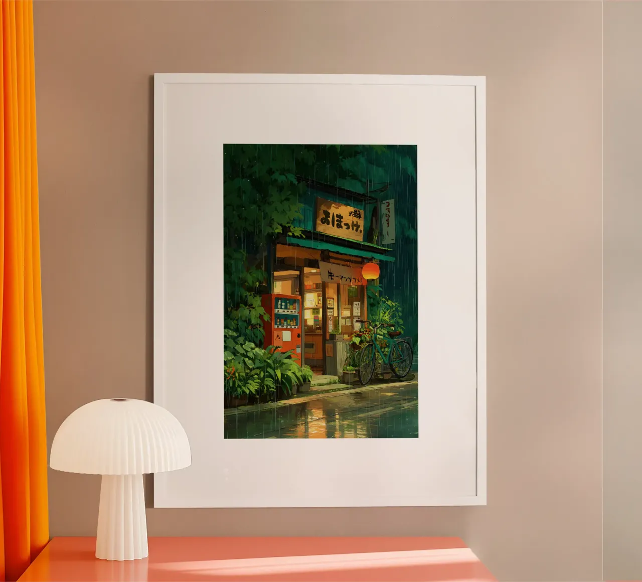 anime cafè poster da ekssign