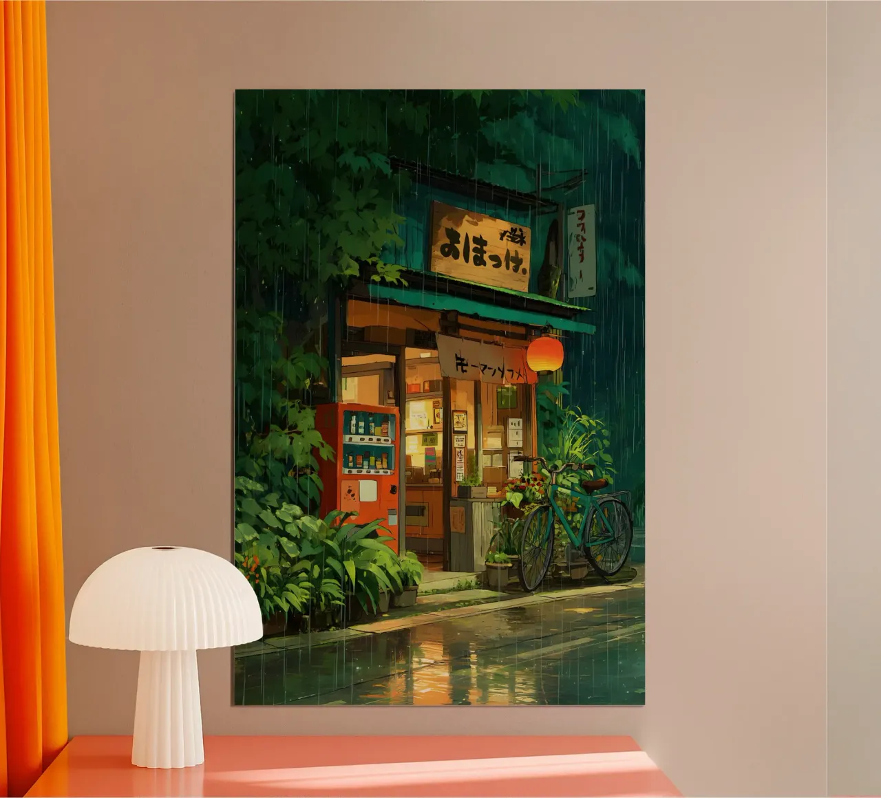anime cafè poster da ekssign