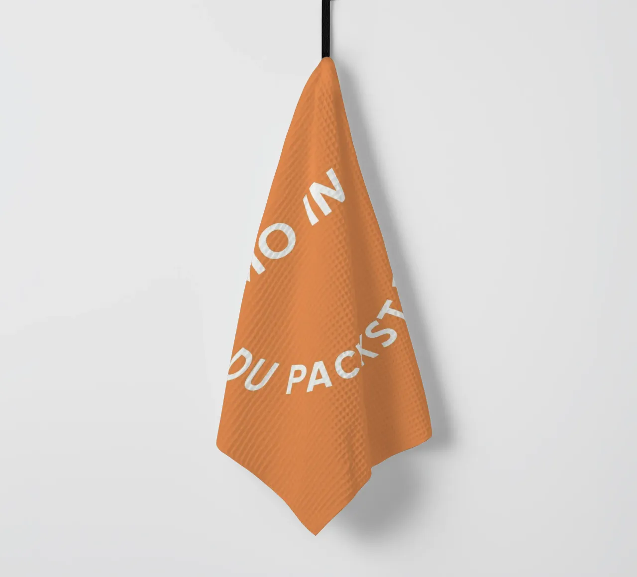 Moin du packst das - Motivation Smiley canovaccio da cucina da pierosvisuals