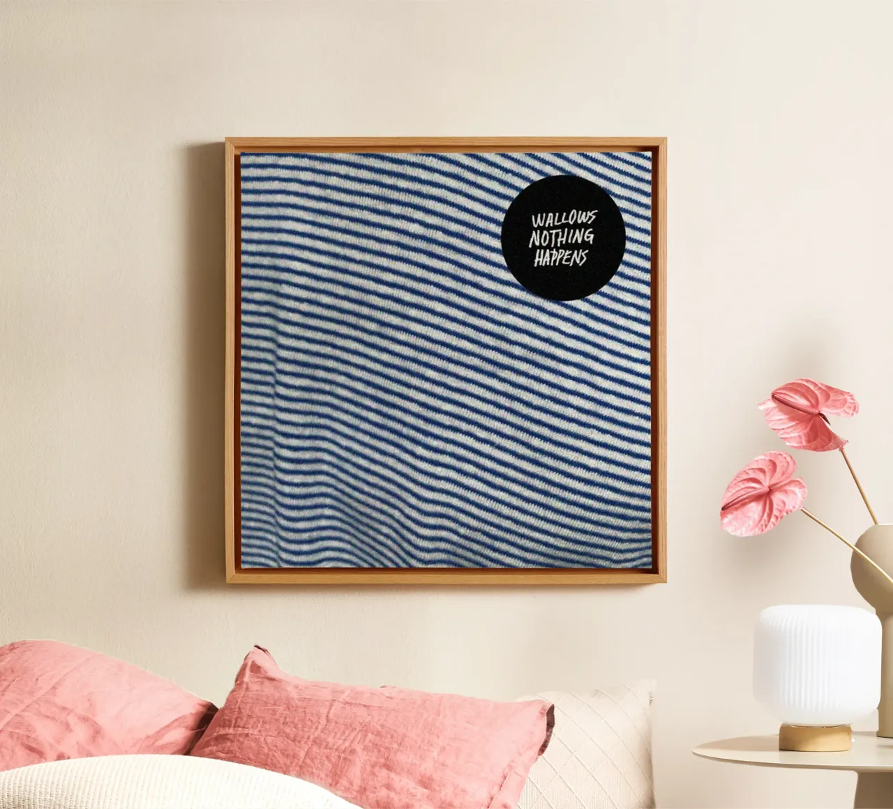 Zomerecho's canvas met Baklijst van ktlocb