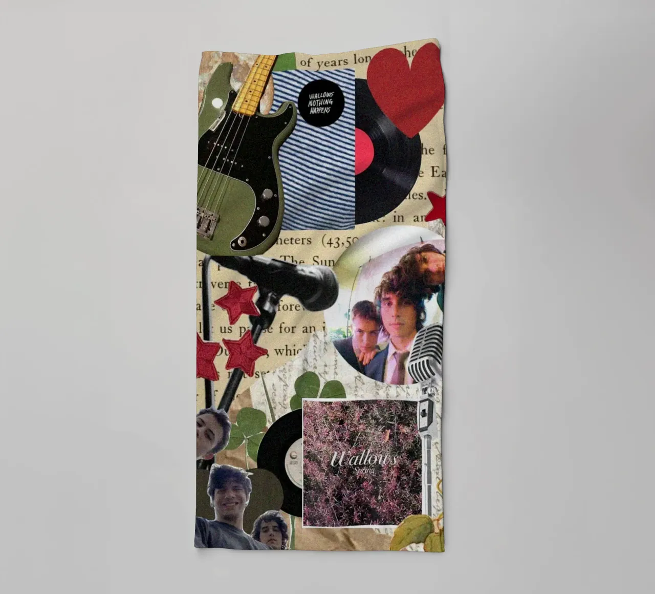 Schaduwen van de maan badhanddoek van ktlocb