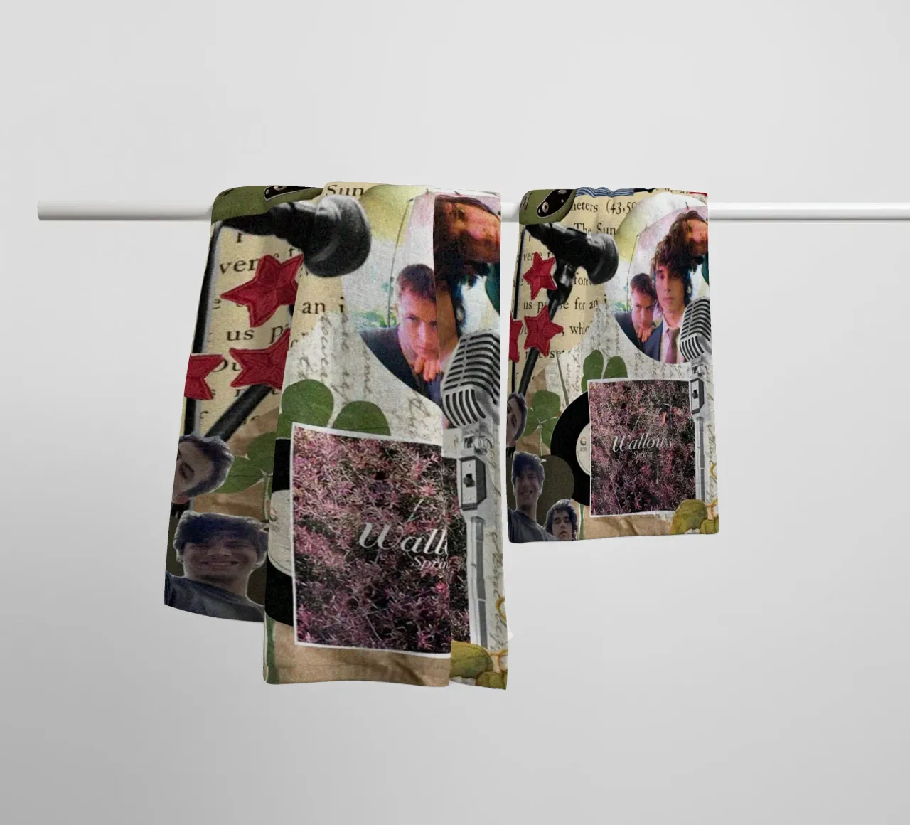 Schaduwen van de maan badhanddoek van ktlocb