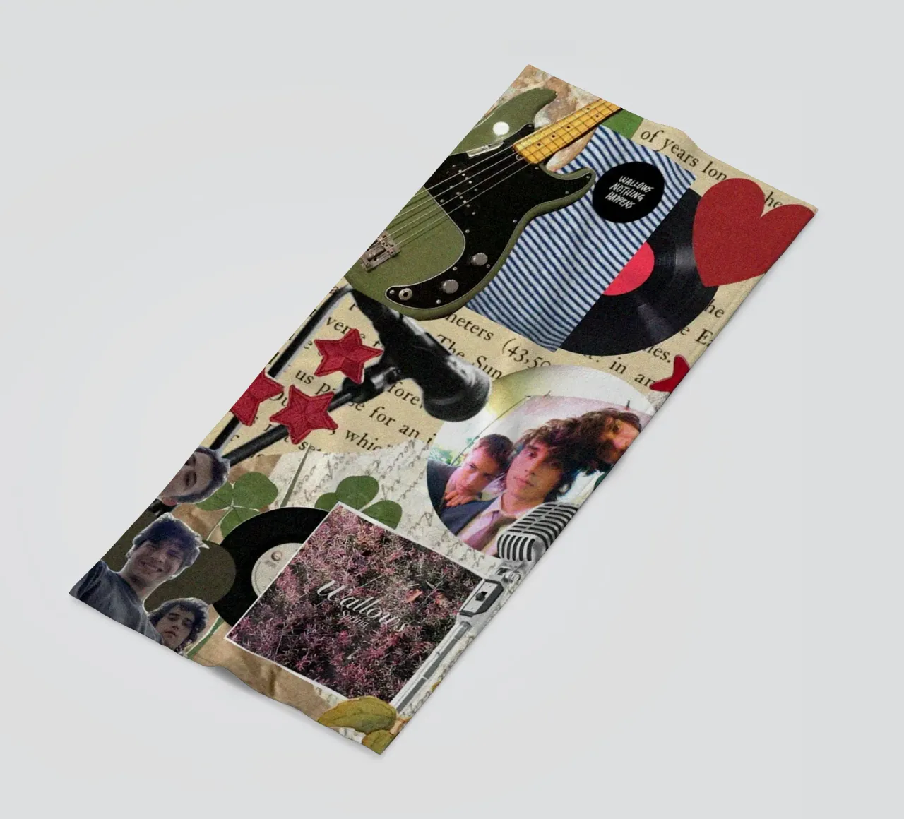 Schaduwen van de maan strandhanddoek van ktlocb
