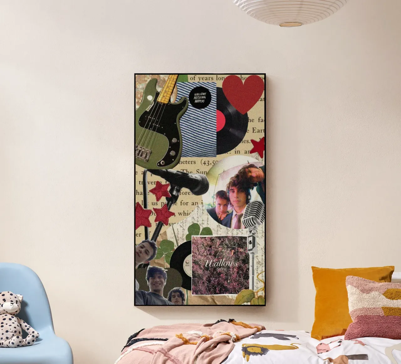 Schaduwen van de maan acryl van ktlocb
