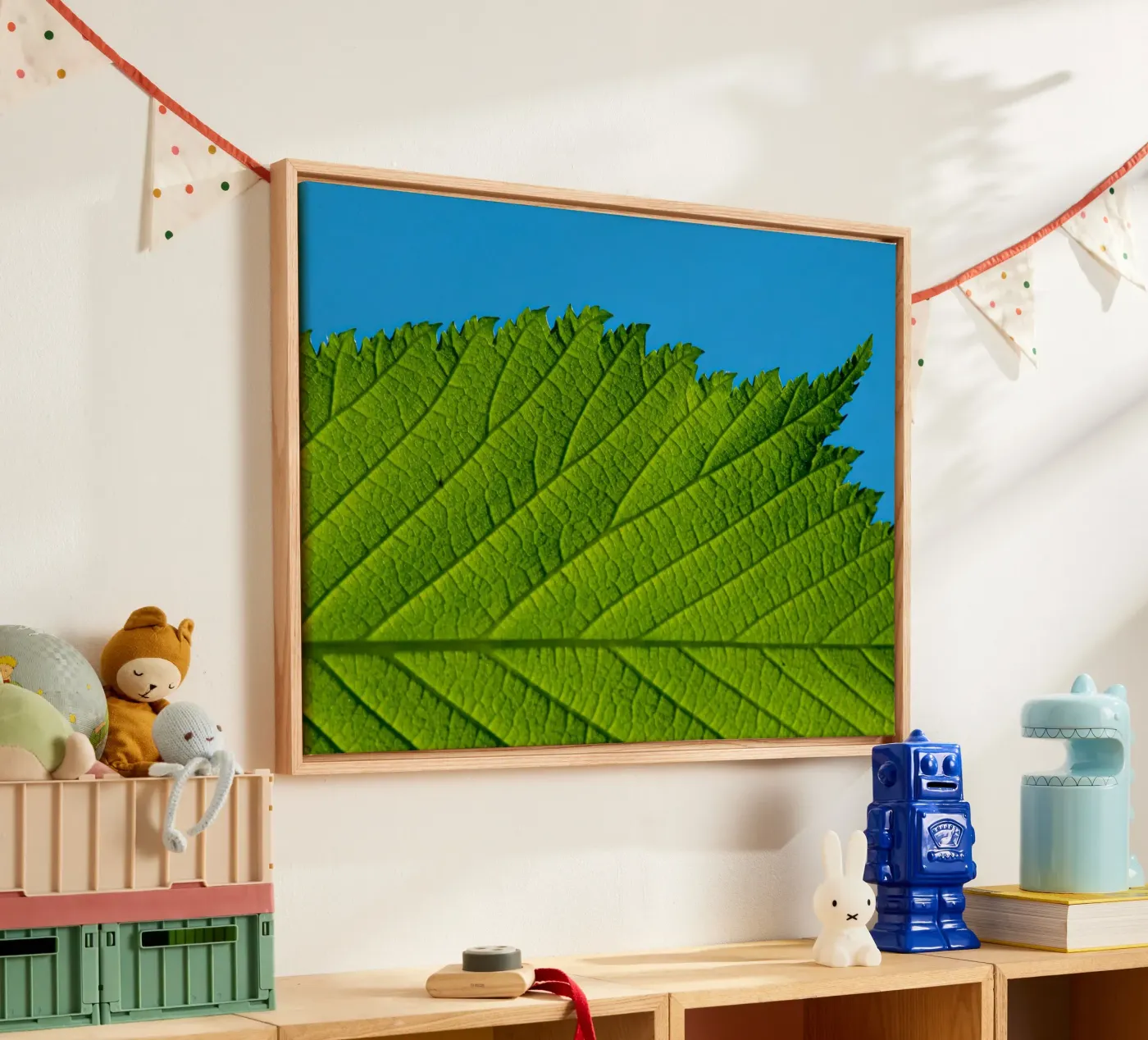 Foglia verde plexiglass da anderm