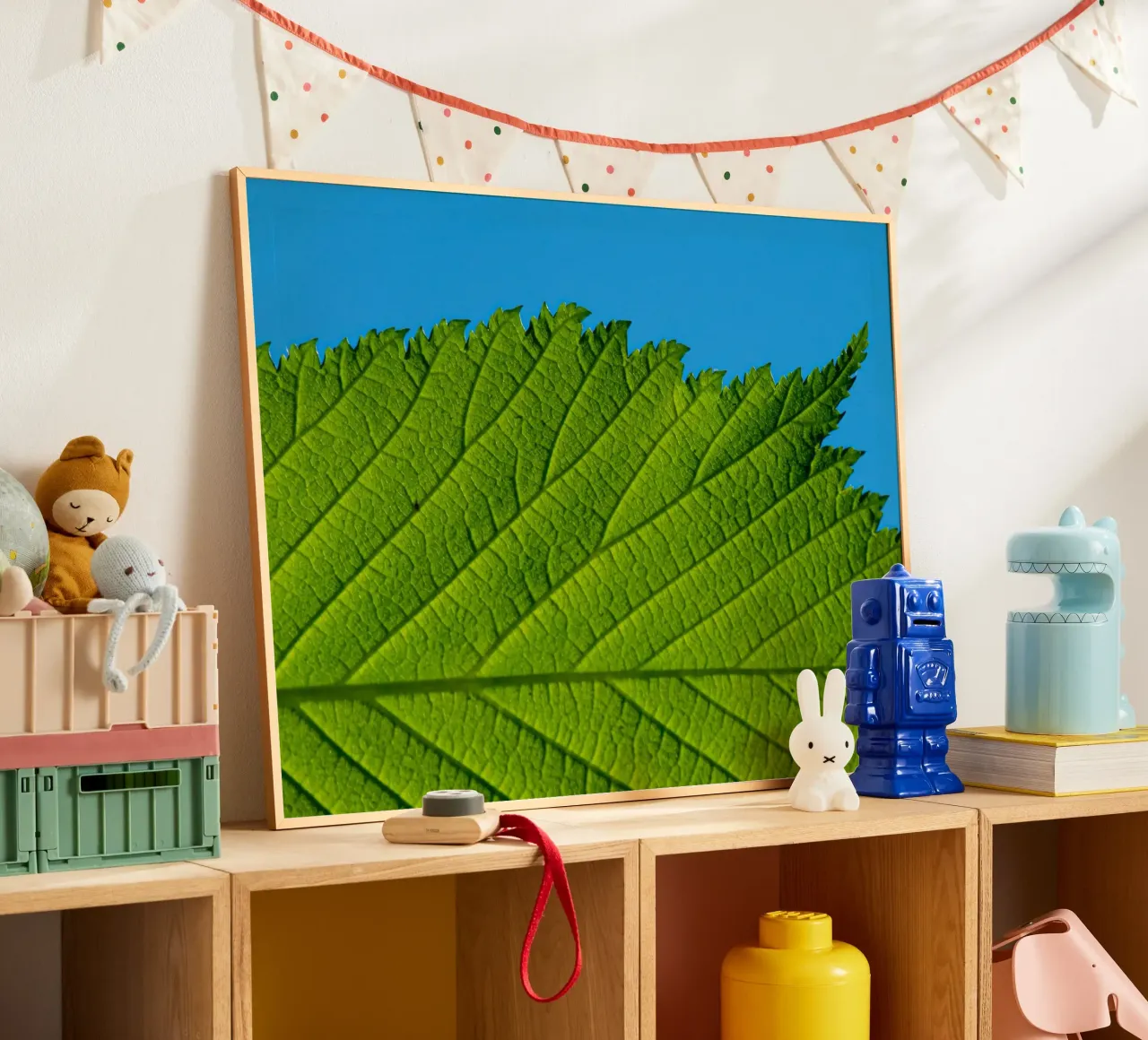 Foglia verde poster da anderm