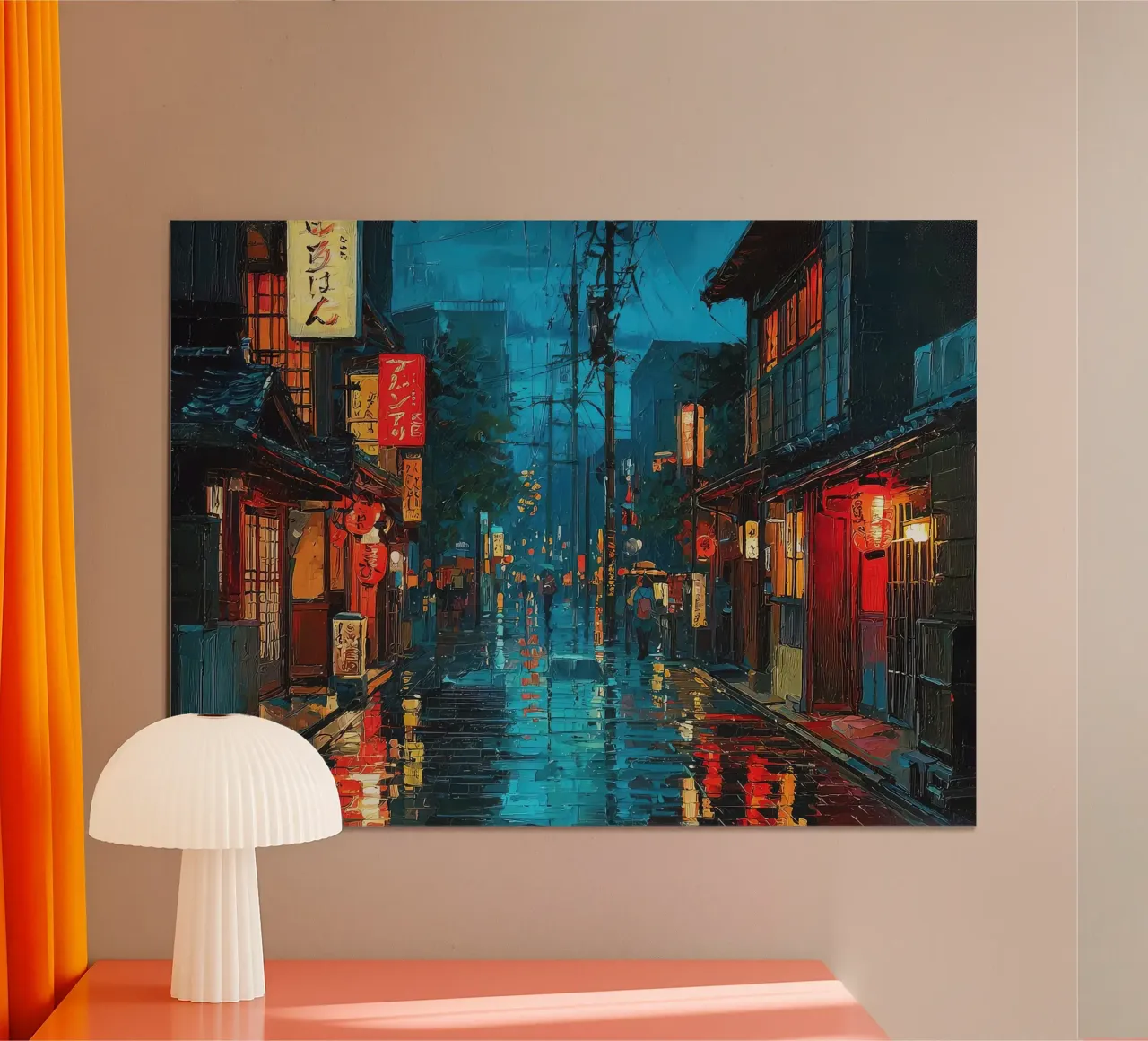 Tokyo Tea House Giapponese poster da ekssign