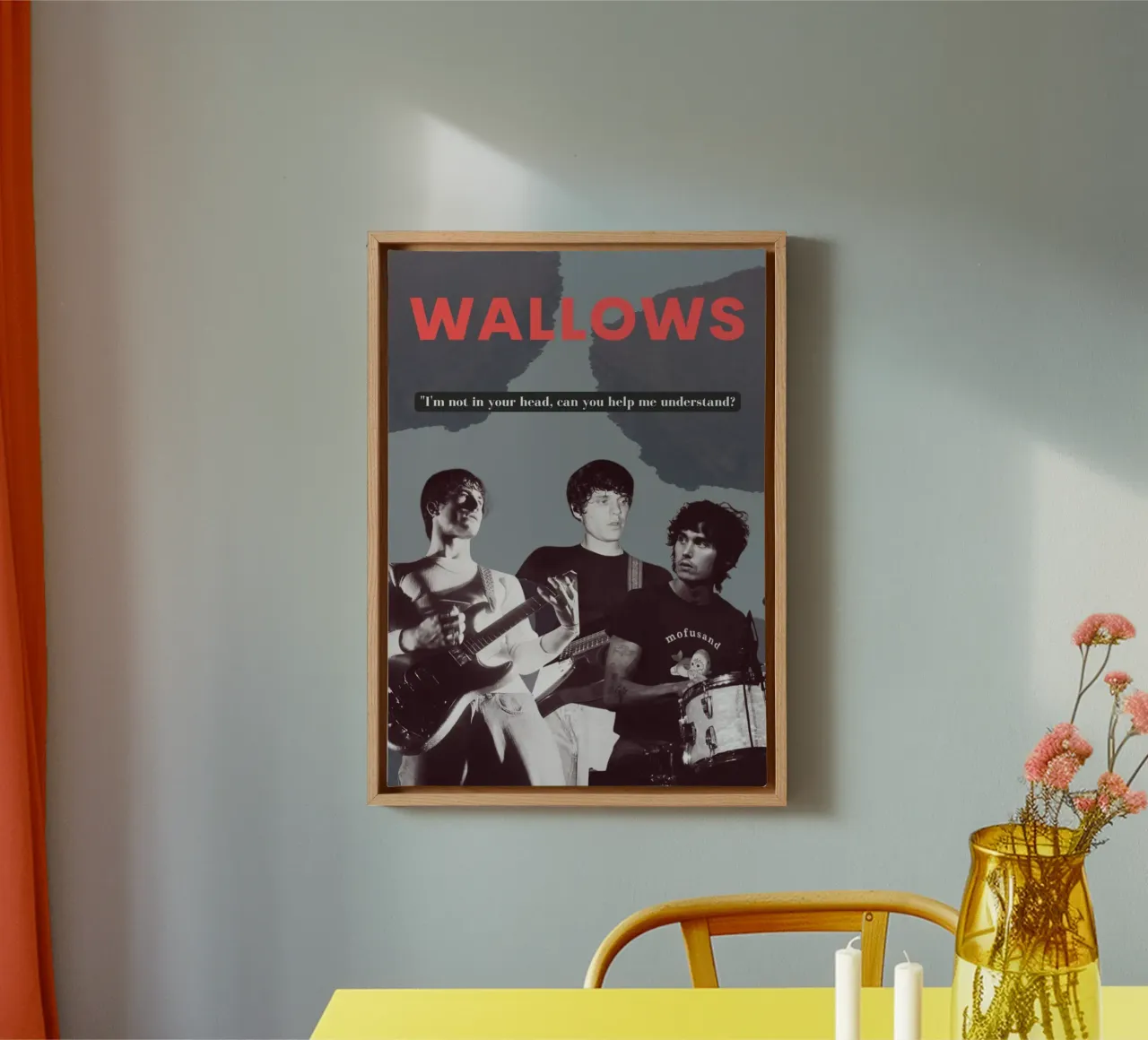 Golden Hour Reflections canvas met Baklijst van ktlocb
