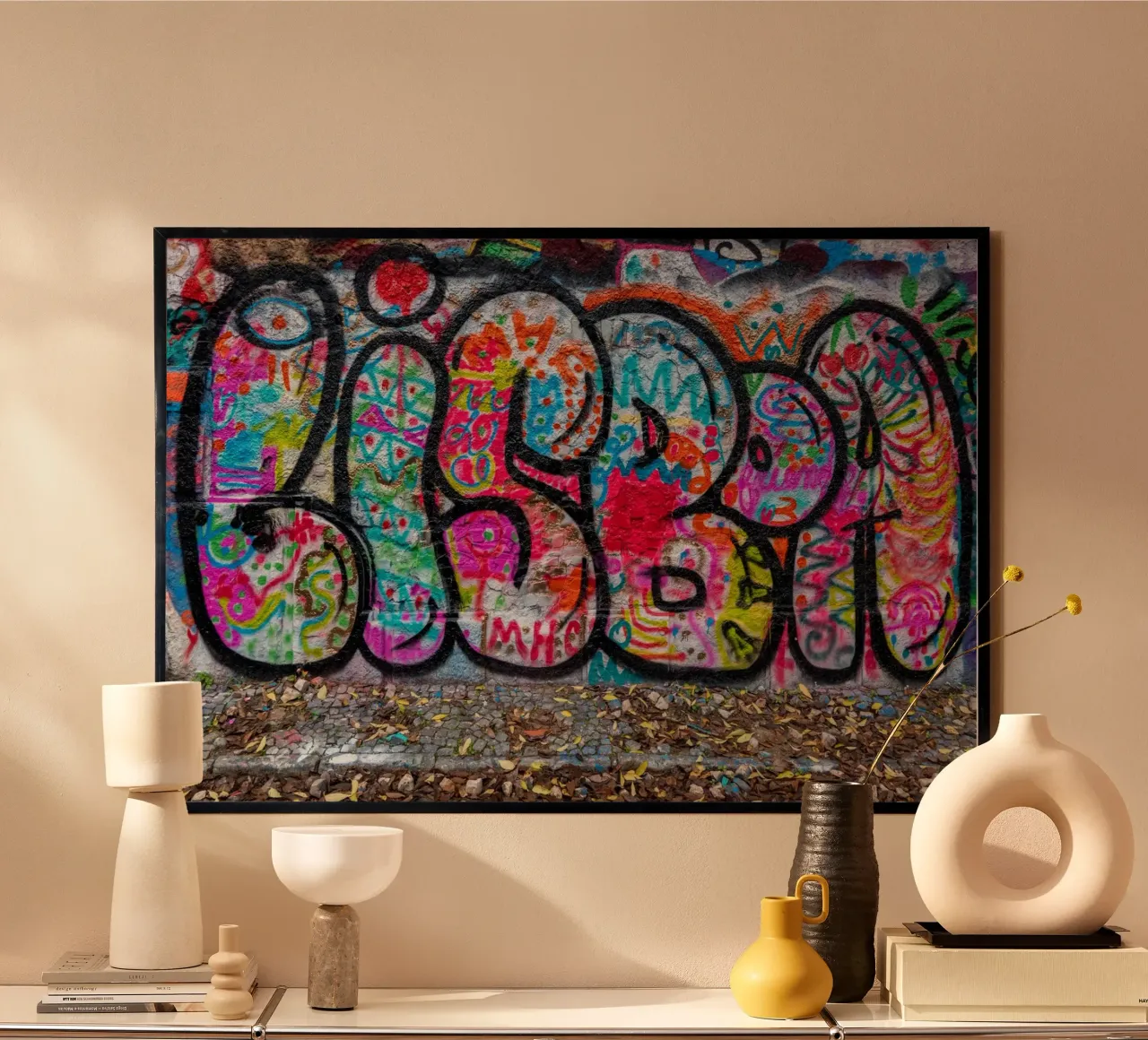 Lisboa graffiti poster da anderm