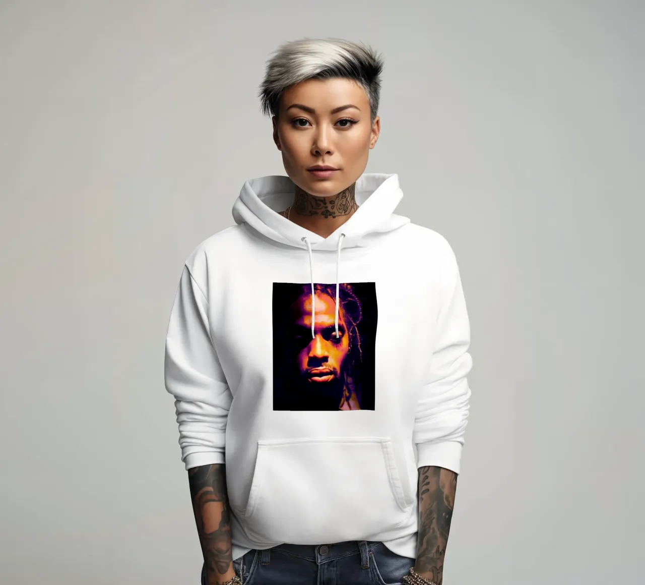 Rap in pace - Coolio felpa con cappuccio da Lembayung art