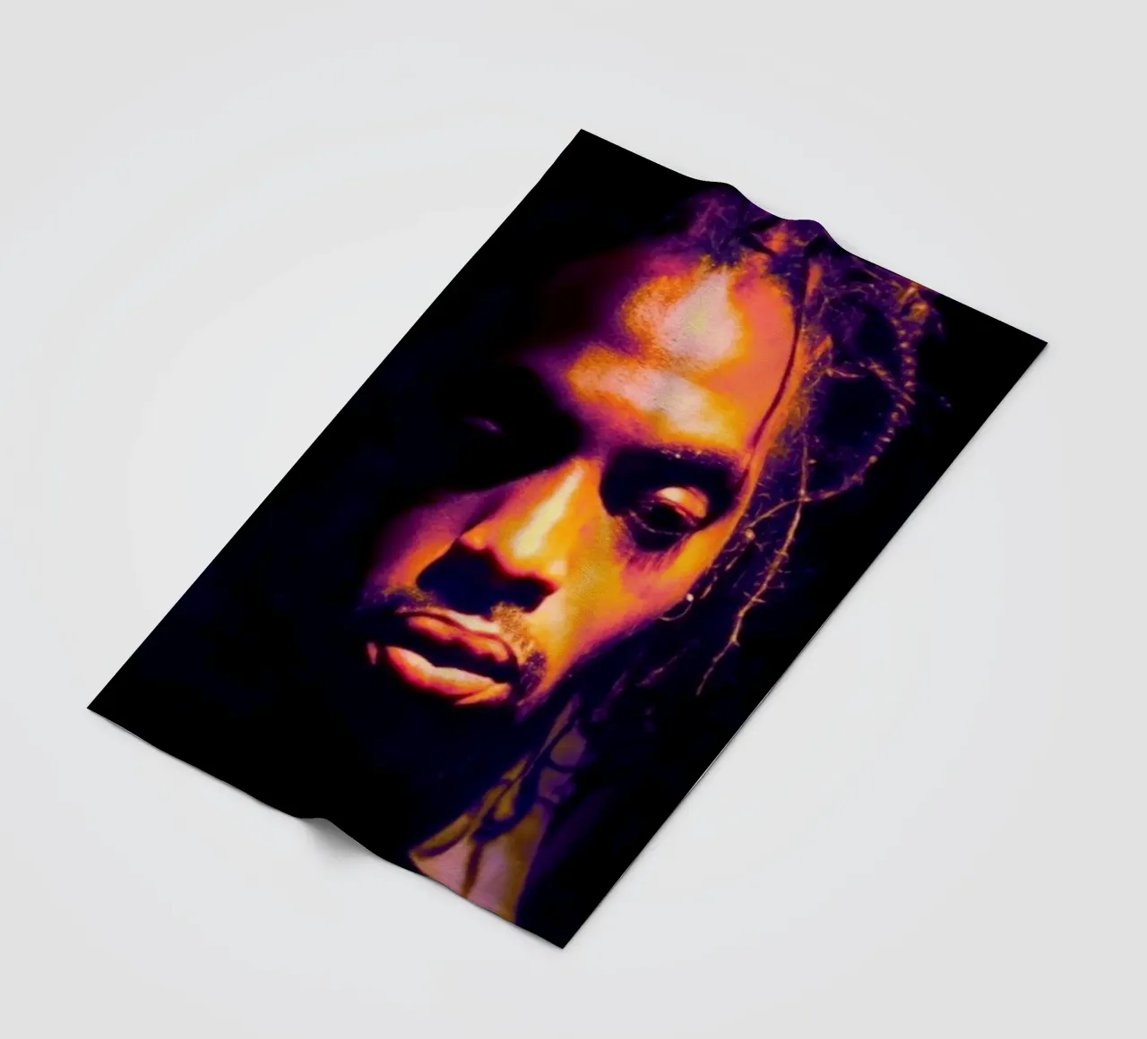 Rap in pace - Coolio coperta in pile da Lembayung art