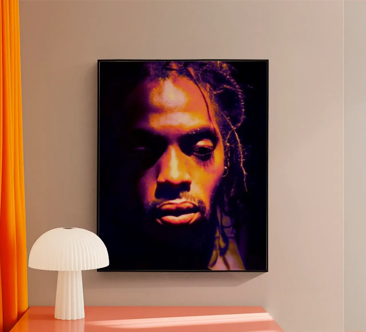 Rap in pace - Coolio plexiglass da Lembayung art
