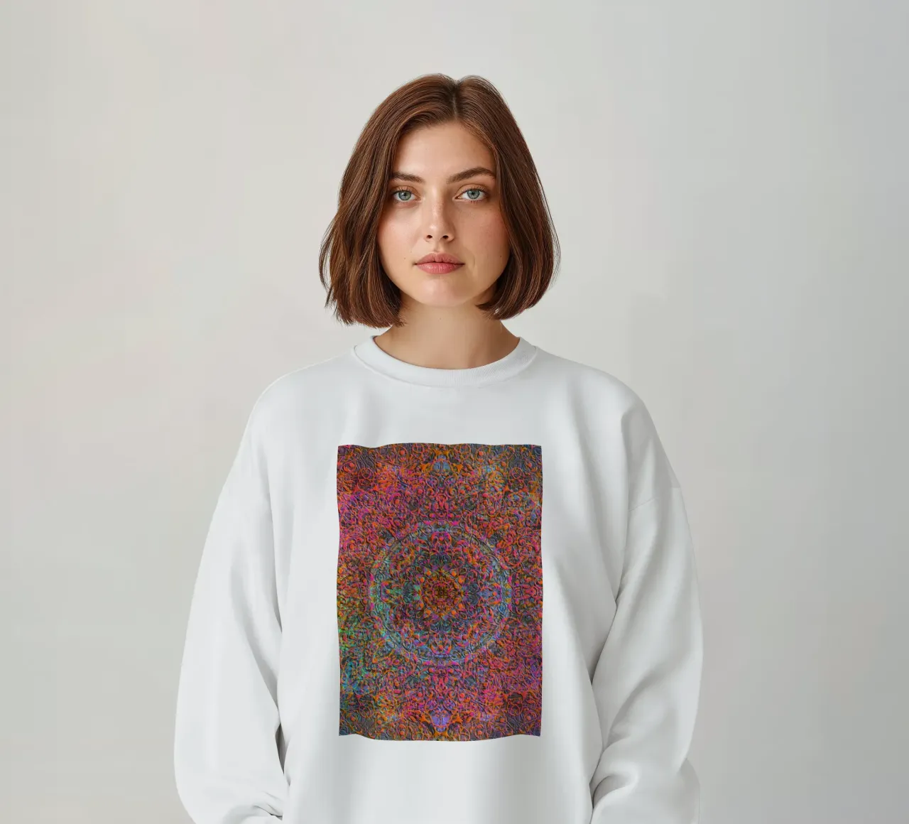 Mandala magico felpa da Justyna Jaszke JBJart