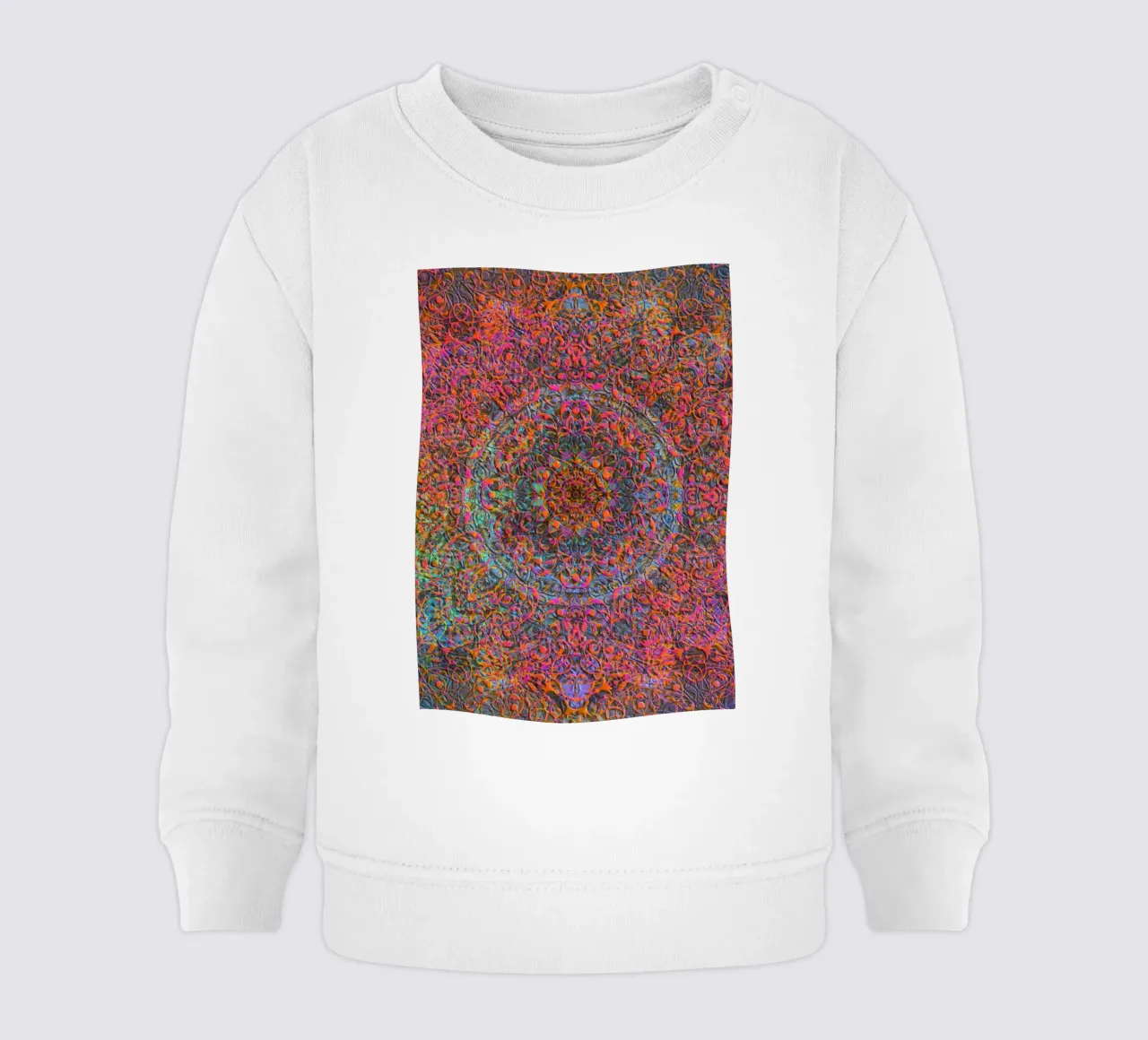 Mandala magico felpa neonato da Justyna Jaszke JBJart