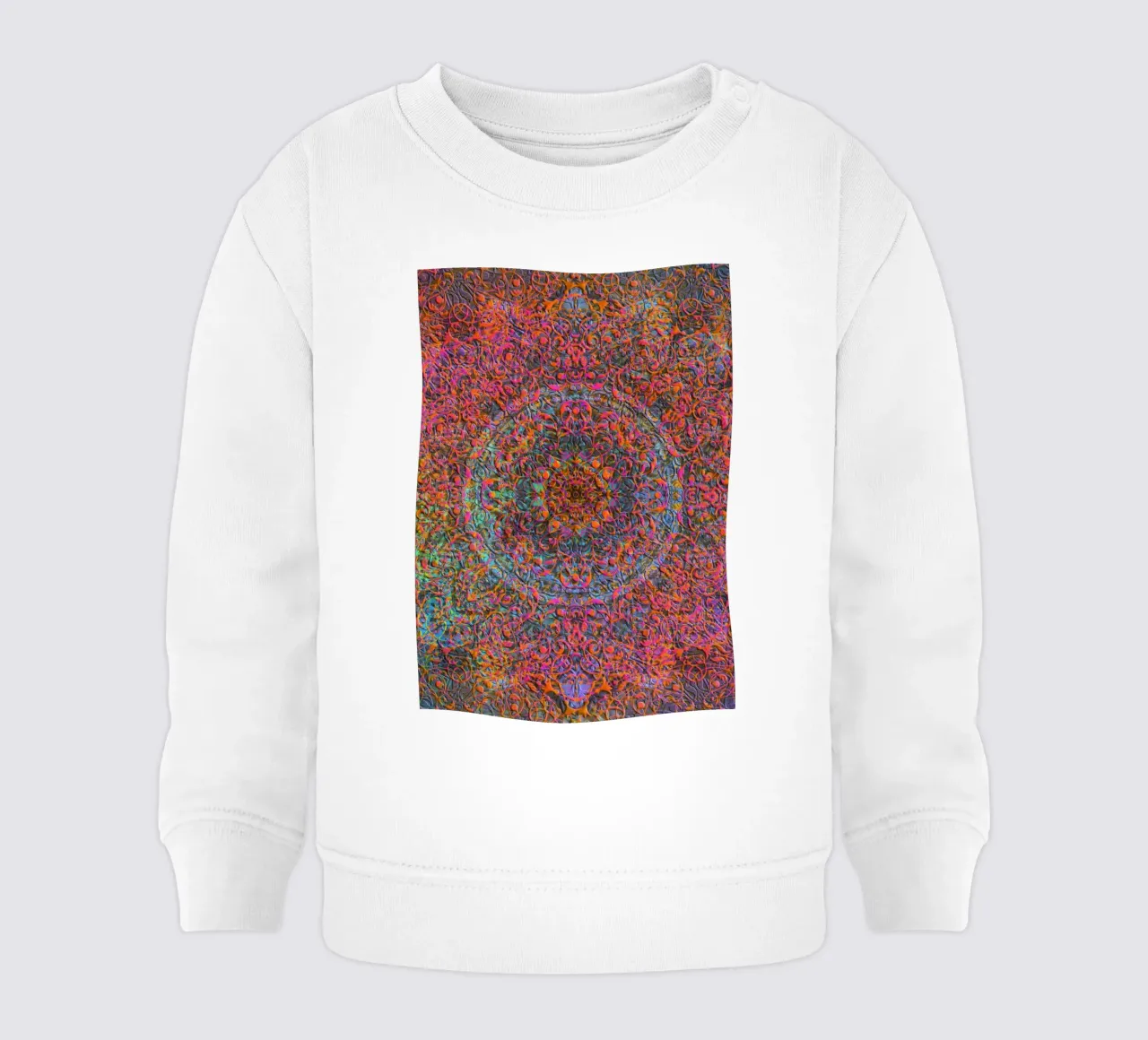 Mandala magico felpa neonato da Justyna Jaszke JBJart