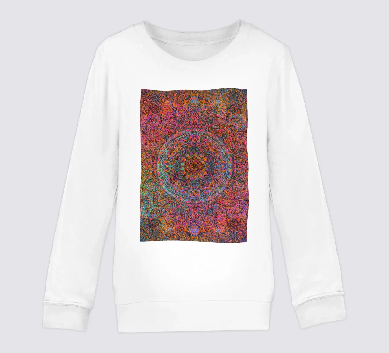 Mandala magico felpa bambino da Justyna Jaszke JBJart