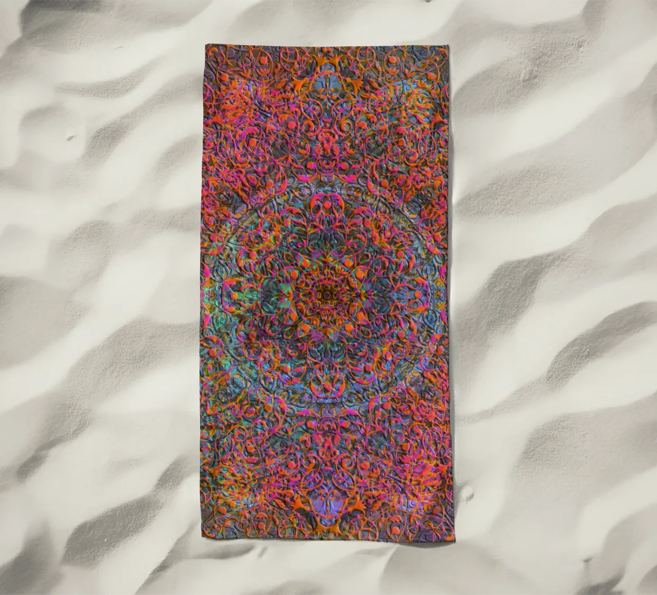 Mandala magico telo mare da Justyna Jaszke JBJart