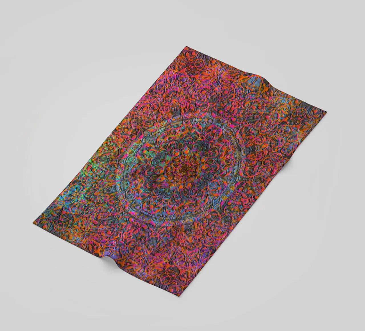 Mandala magico telo mare da Justyna Jaszke JBJart