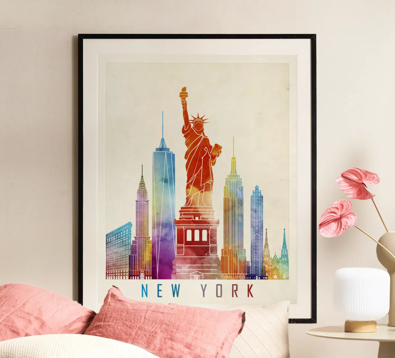 Lo skyline di New York poster da 🎨 Point and Art