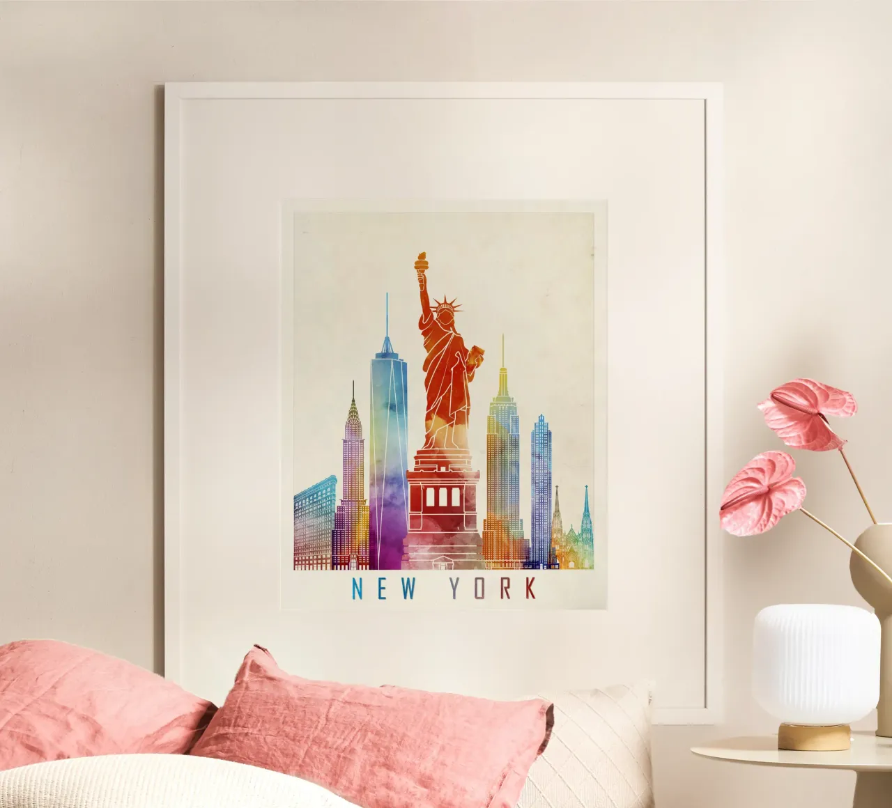 Lo skyline di New York poster da 🎨 Point and Art