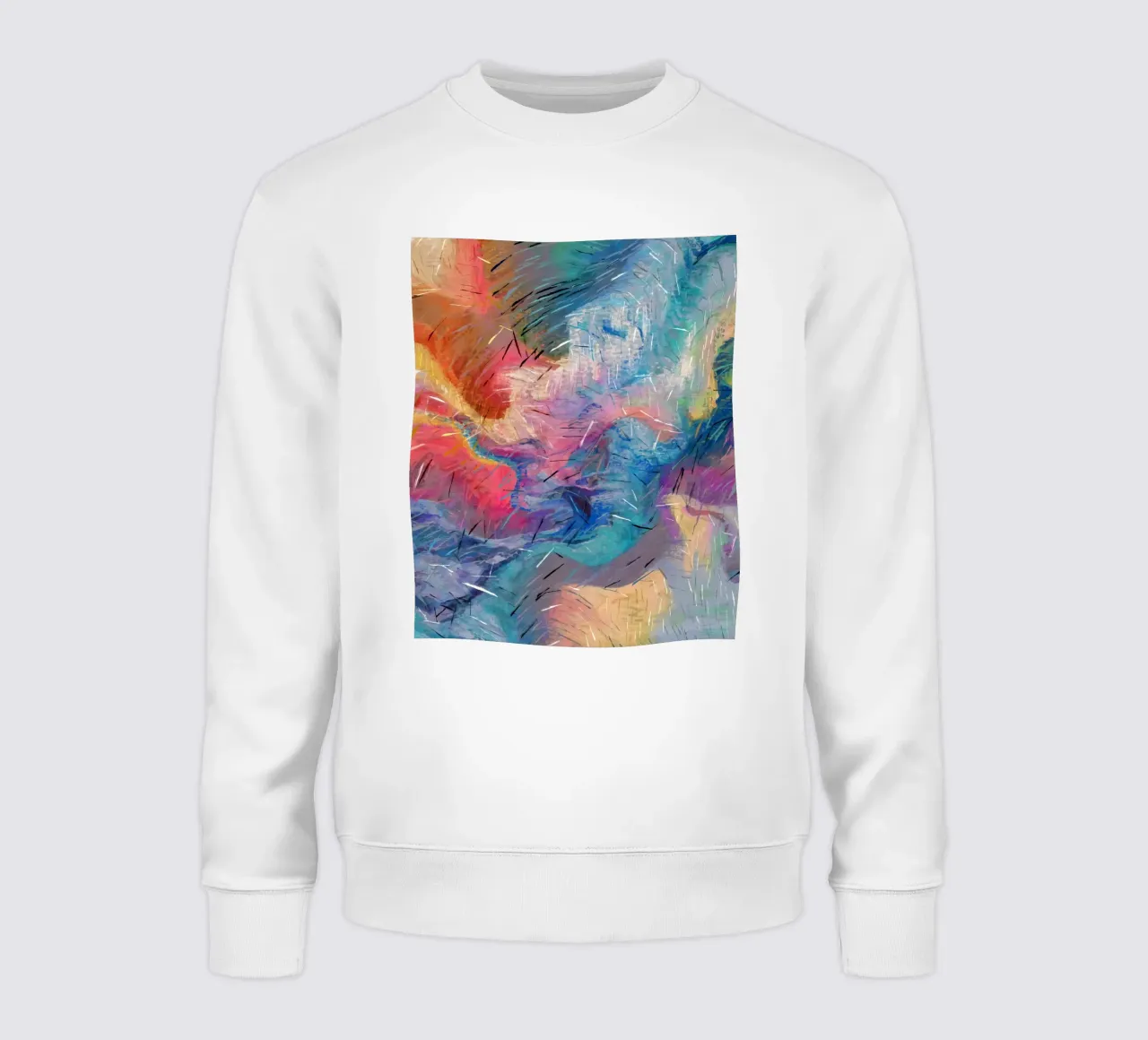 Astrazione guidata dall'anima felpa da 83oranges