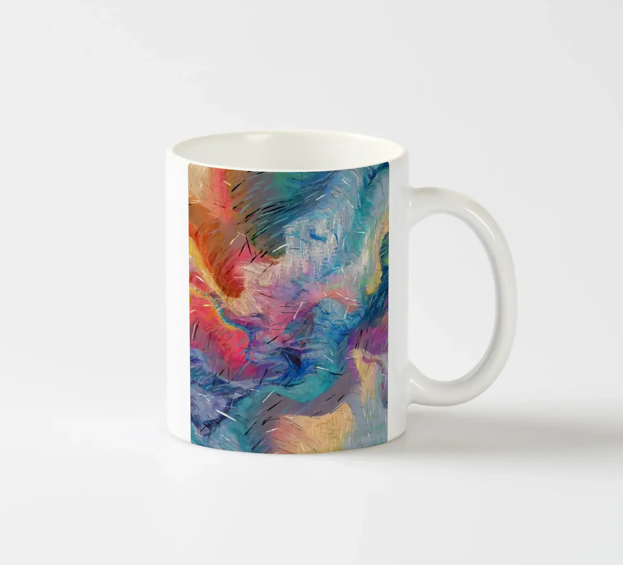 Astrazione guidata dall'anima tazza in ceramica da 83oranges