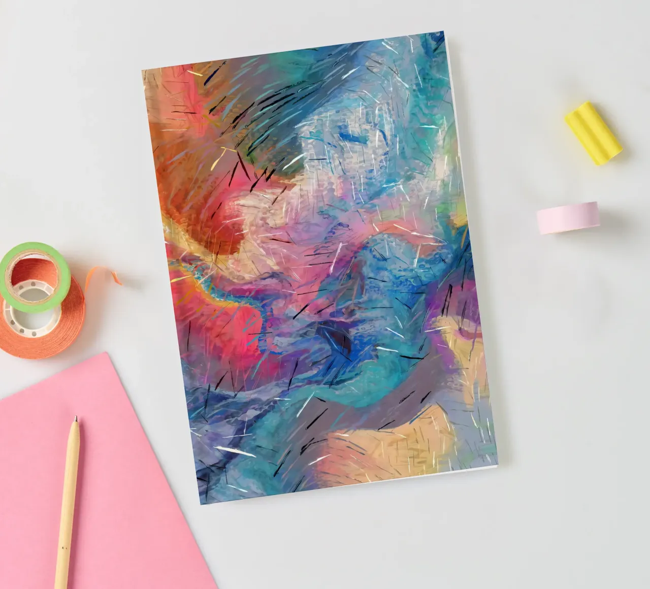 Soul-Driven Abstraction notebook by 83oranges
