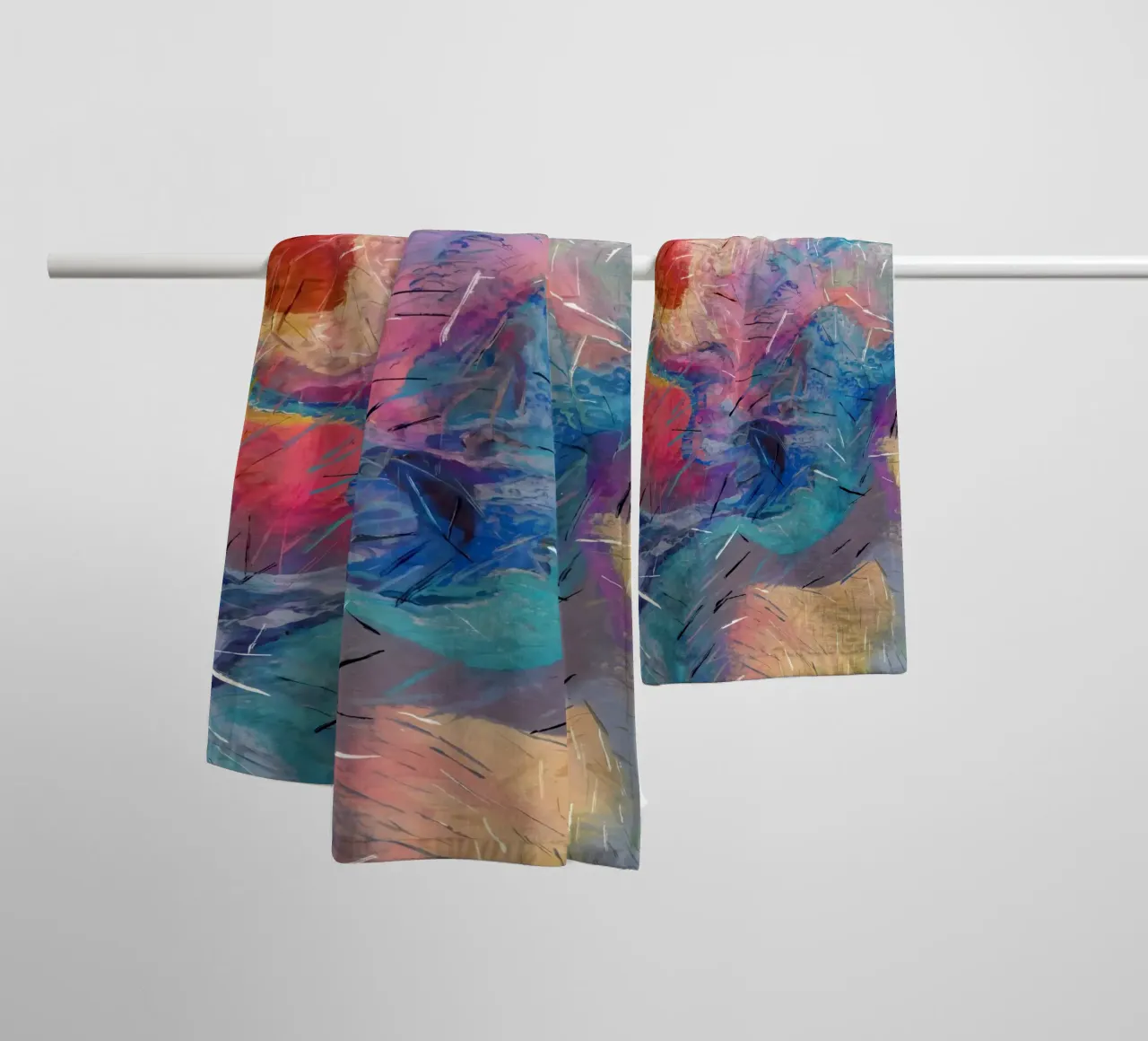 Soul-Driven Abstraction towel by 83oranges